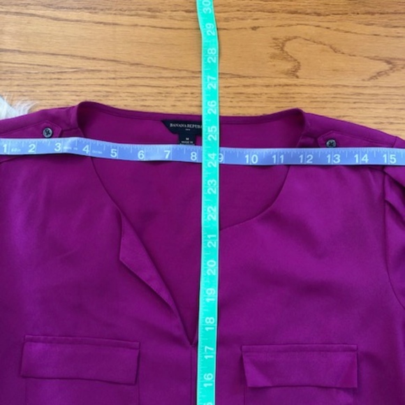 Banana Republic 3/4 Quarter Sleeve Blouse - Picture 3 of 5